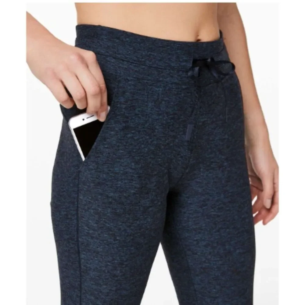 EUC Lululemon Ready to Rulu Jogger 29" Heathered True Navy / Black - Picture 3 of 8